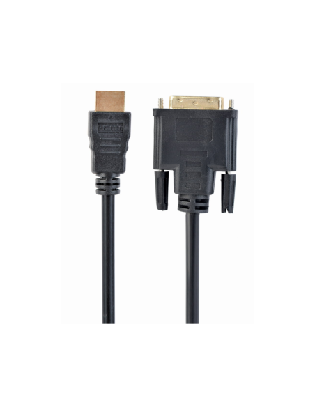 Gembird 1.8m, HDMI/DVI, M/M 1,8 m DVI-D Negro