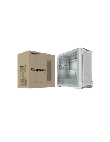 GIGABYTE C102 GLASS Midi Tower Blanco