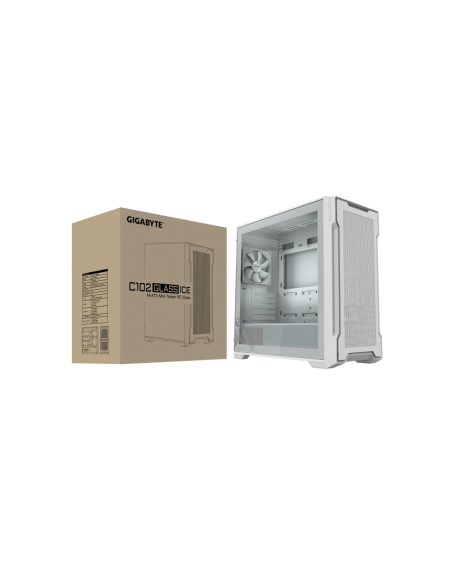 GIGABYTE C102 GLASS Midi Tower Blanco