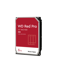 Western Digital RED PRO 6 TB disco duro interno 7200 RPM 256 MB 3.5" Serial ATA III