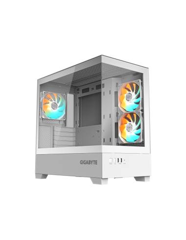 GIGABYTE C201 PANORAMIC ICE Midi Tower Blanco