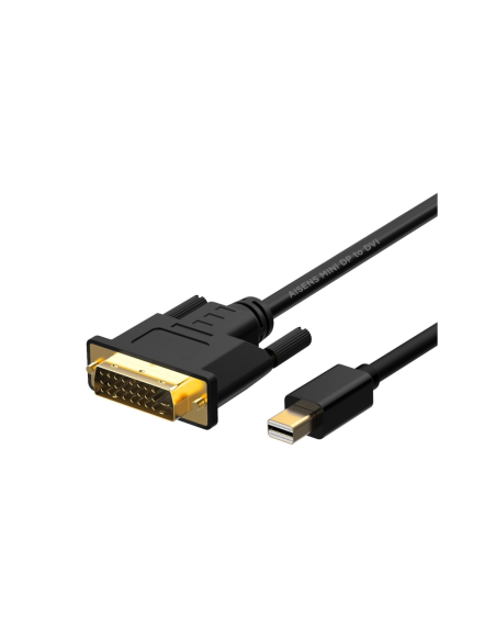 AISENS A125-0363 adaptador de cable de vídeo 2 m Mini DisplayPort DVI Negro