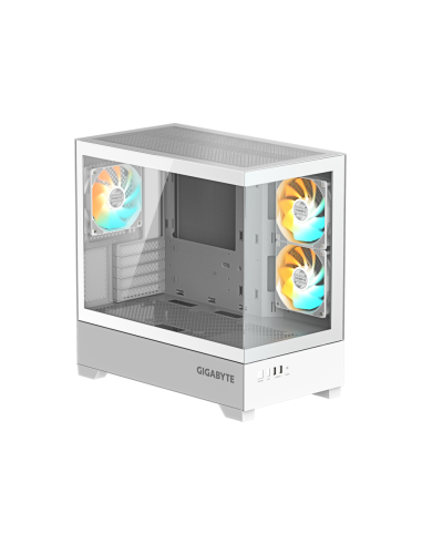 GIGABYTE C201 PANORAMIC ICE Midi Tower Blanco