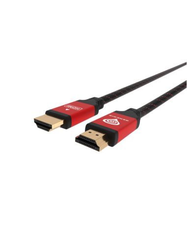 GENESIS NKA-0787 cable HDMI 3 m HDMI tipo A (Estándar) Negro, Rojo