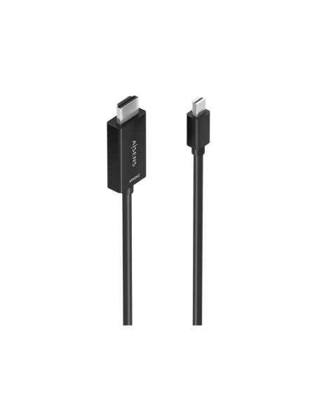 AISENS A125-0888 adaptador de cable de vídeo 2 m Mini DisplayPort HDMI tipo A (Estándar)