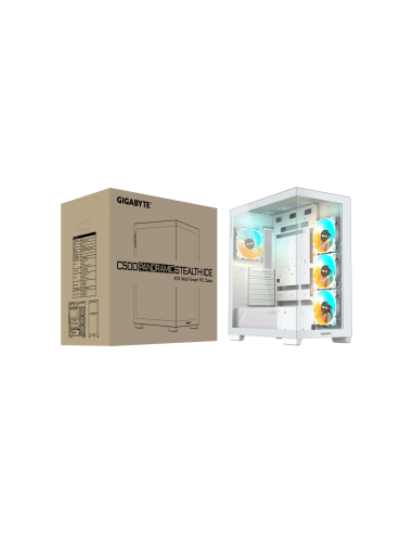 GIGABYTE C500 PANORAMIC STEALTH Midi Tower Blanco