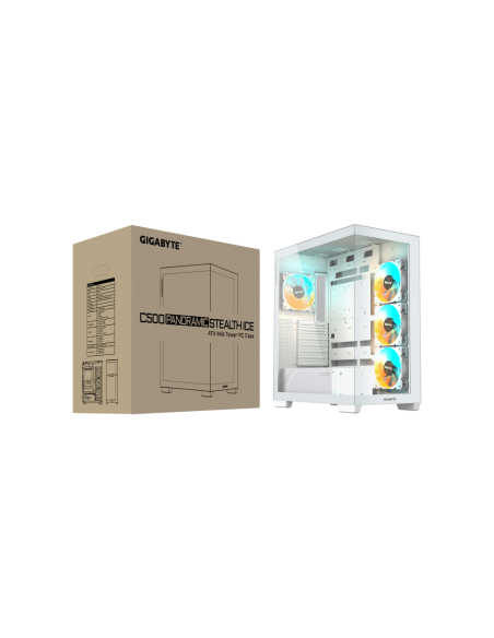 GIGABYTE C500 PANORAMIC STEALTH Midi Tower Blanco