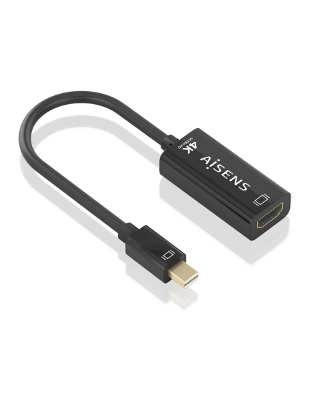 AISENS A125-0904 adaptador de cable de vídeo 0,15 m Mini DisplayPort HDMI tipo A (Estándar)