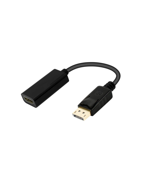 Ewent EC1456 adaptador de cable de vídeo 0,15 m DisplayPort HDMI tipo A (Estándar) Negro