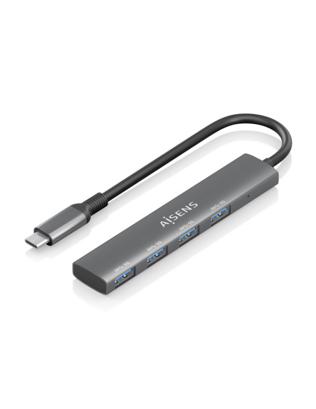 AISENS A109-0943 base para portátil y replicador de puertos Alámbrico USB 3.2 Gen 1 (3.1 Gen 1) Type-C