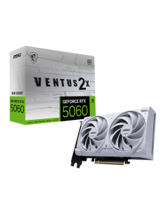 MSI GeForce RTX 5060 8G VENTUS 2X OC WHITE NVIDIA 8 GB GDDR7