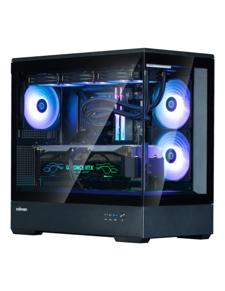 Zalman P30 Black V2 Mini Tower Negro