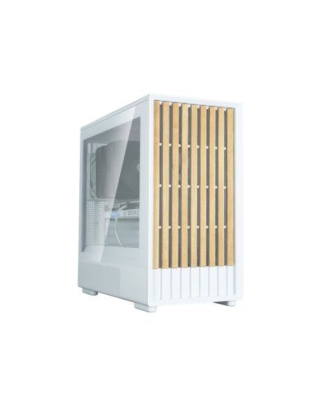 Zalman P10 NAMU WHITE carcasa de ordenador Mini Tower Blanco