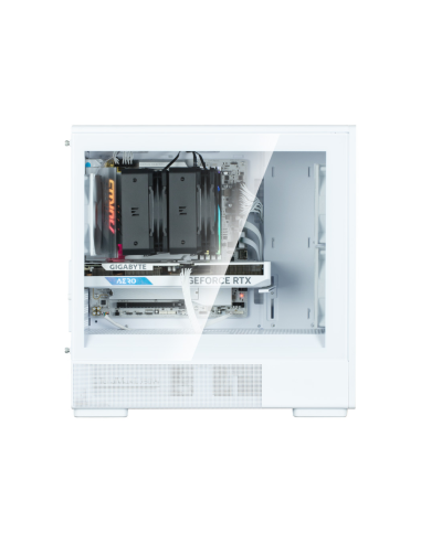 Zalman P10 NAMU WHITE carcasa de ordenador Mini Tower Blanco