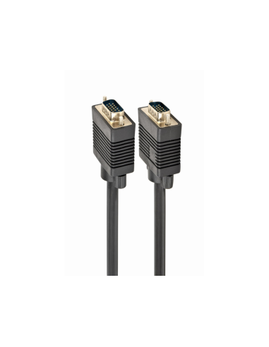 Gembird CC-PPVGA-5M-B cable VGA VGA (D-Sub) Negro