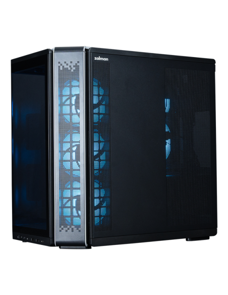 Zalman P60 BLACK carcasa de ordenador Midi Tower Negro