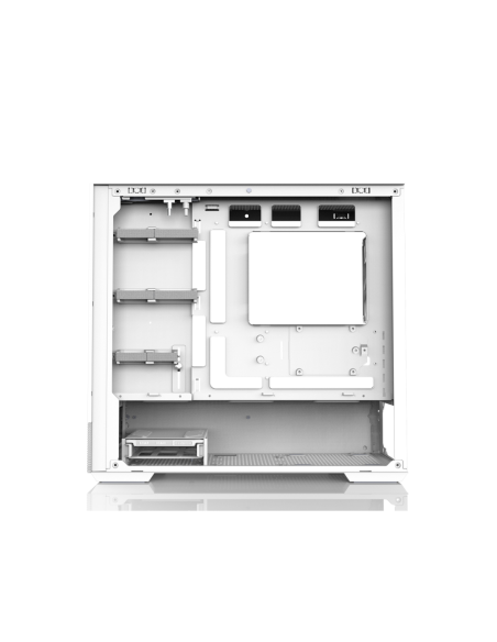 Zalman P30 Air White Mini Tower Blanco