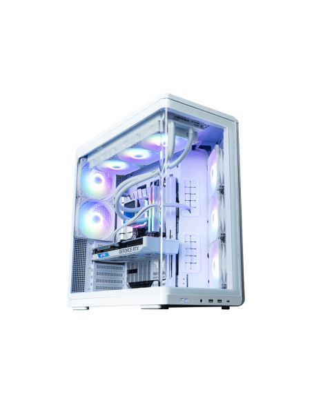 Zalman P60 WHITE carcasa de ordenador Midi Tower Blanco