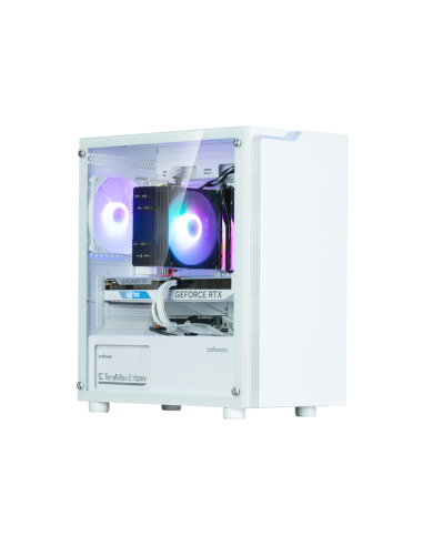 Zalman T4 PLUS Mini Tower Blanco