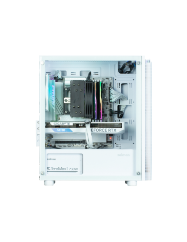 Zalman T4 PLUS Mini Tower Blanco