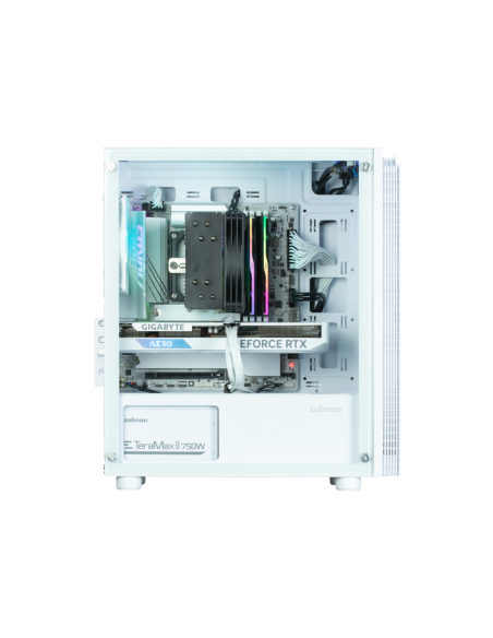 Zalman T4 PLUS Mini Tower Blanco