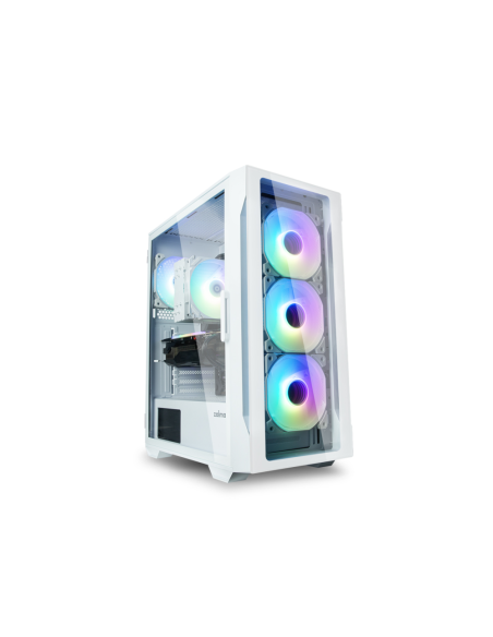 Zalman I3 NEO TG WHITE carcasa de ordenador Midi Tower Blanco
