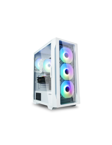 Zalman I3 NEO TG WHITE carcasa de ordenador Midi Tower Blanco