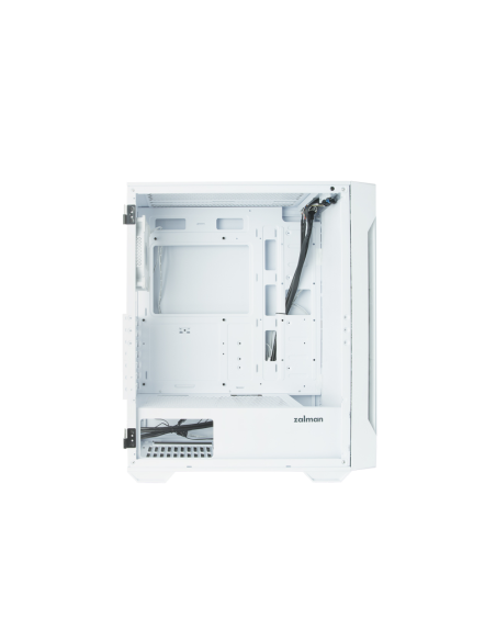 Zalman I3 NEO TG WHITE carcasa de ordenador Midi Tower Blanco