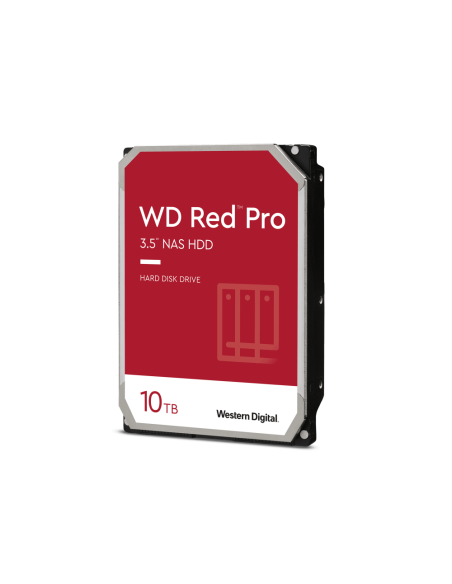 Western Digital Red Pro disco duro interno 10 TB 7200 RPM 256 MB 3.5" Serial ATA III