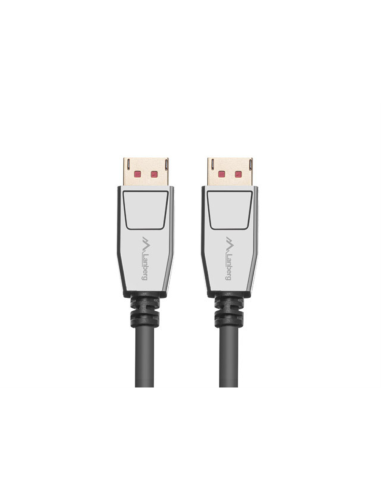Lanberg CA-DPDP-20CU-0018-BK cable DisplayPort 1,8 m Negro, Plata