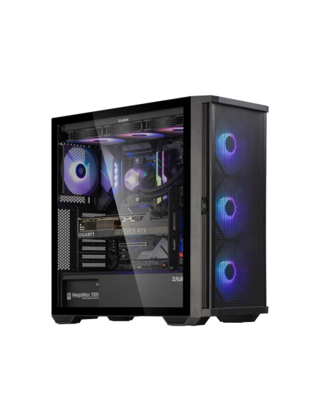 Zalman Z10 PLUS carcasa de ordenador Midi Tower Negro