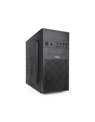 TooQ Caja Minitorre Micro-ATX “ISOBOX ULTRA”, Negra