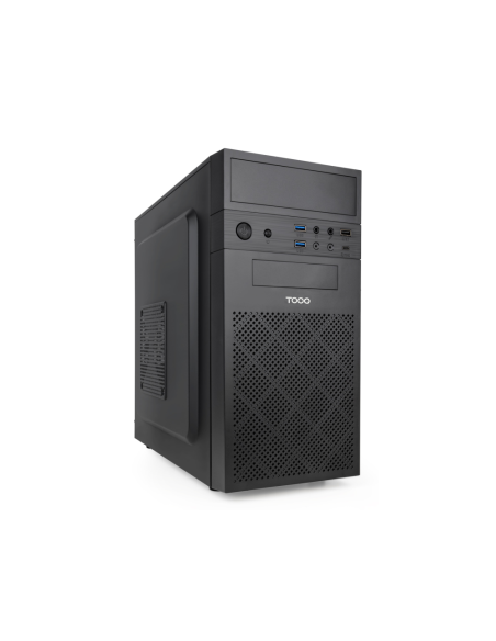 TooQ Caja Minitorre Micro-ATX “ISOBOX ULTRA”, Negra