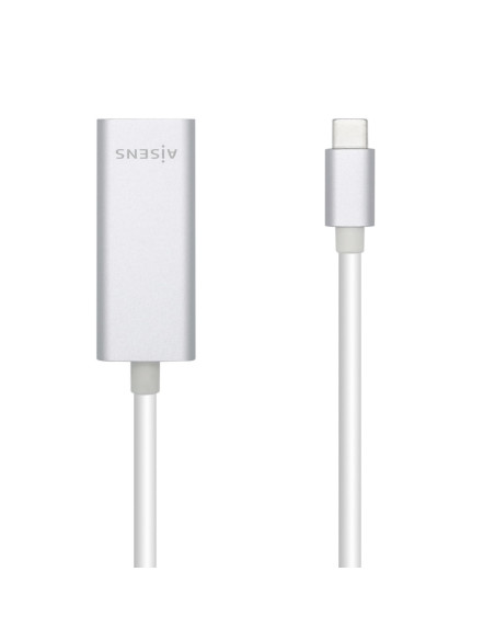 AISENS Conversor USB3.1 Gen1 USB-C A Ethernet Gigabit 10/100/1000 Mbps, 15 cm