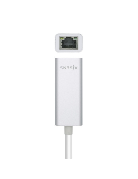 AISENS Conversor USB3.1 Gen1 USB-C A Ethernet Gigabit 10/100/1000 Mbps, 15 cm