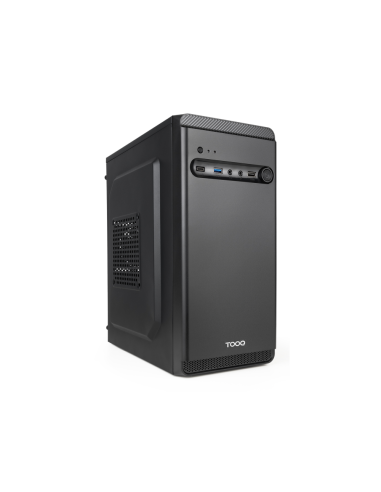 TooQ Caja Minitorre Micro-ATX “DODEKA ULTRA” Negra