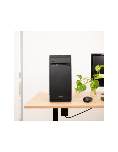 TooQ Caja Minitorre Micro-ATX “DODEKA ULTRA” Negra