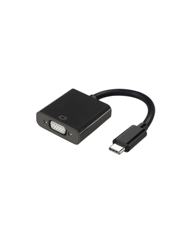 AISENS A109-0347 adaptador de cable de vídeo 0,15 m VGA (D-Sub) USB Tipo C