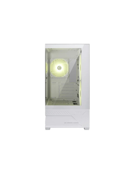 MSI MAG PANO M110R Mini Tower Blanco