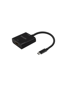 AISENS Conversor USB-C A HDMI 4K@30Hz, USB-C/M-HDMI/H, Negro, 15cm