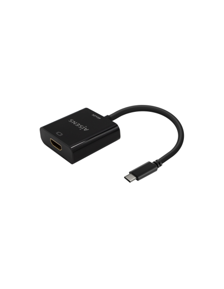 AISENS Conversor USB-C A HDMI 4K@30Hz, USB-C/M-HDMI/H, Negro, 15cm