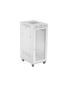 Lanberg FF01-6827-23SL armario rack 27U Bastidor para instalación en suelo Gris