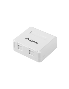 Lanberg OK1-0002-W caja de conexiones de red Cat6 Blanco