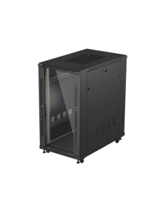 Lanberg FF01-6022-12B armario rack 22U Rack o bastidor independiente Negro