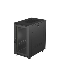 Lanberg FF01-6022-23B armario rack 22U Rack o bastidor independiente Negro