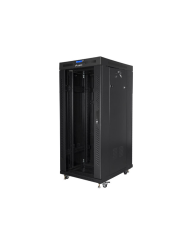 Lanberg FF01-8027-12BL armario rack 27U Rack o bastidor independiente Negro