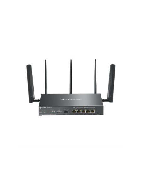 TP-Link Omada ER706W-4G router inalámbrico Gigabit Ethernet Doble banda (2,4 GHz / 5 GHz) Negro