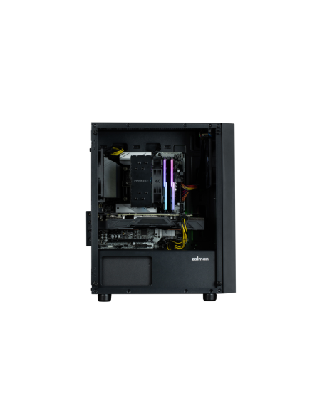 Zalman T3 PLUS carcasa de ordenador Mini Tower Negro