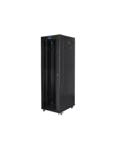 Lanberg FF01-8842-12BL armario rack 42U Rack o bastidor independiente Negro