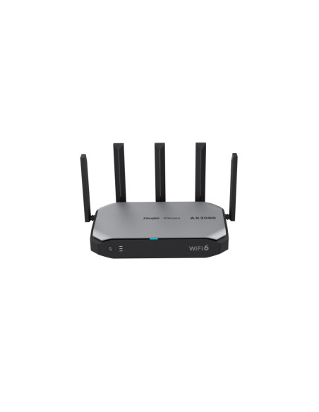 Ruijie Networks RG-EG105GW-X router inalámbrico Gigabit Ethernet Doble banda (2,4 GHz / 5 GHz) Negro, Gris